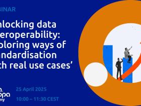 Recording webinar ‘Unlocking data interoperability: exploring ways of standardisation with real use cases’